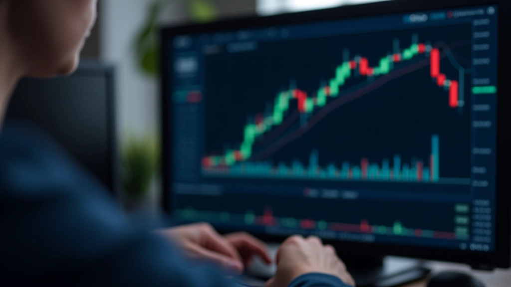 Trading platform showing price bouncing from support level with volume spike and candlestick rejection pattern