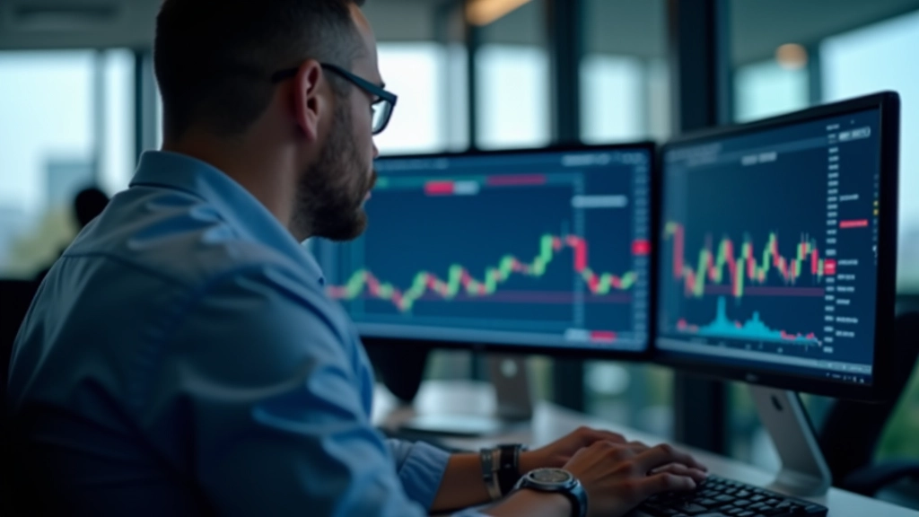 Trading analysis on computer screens